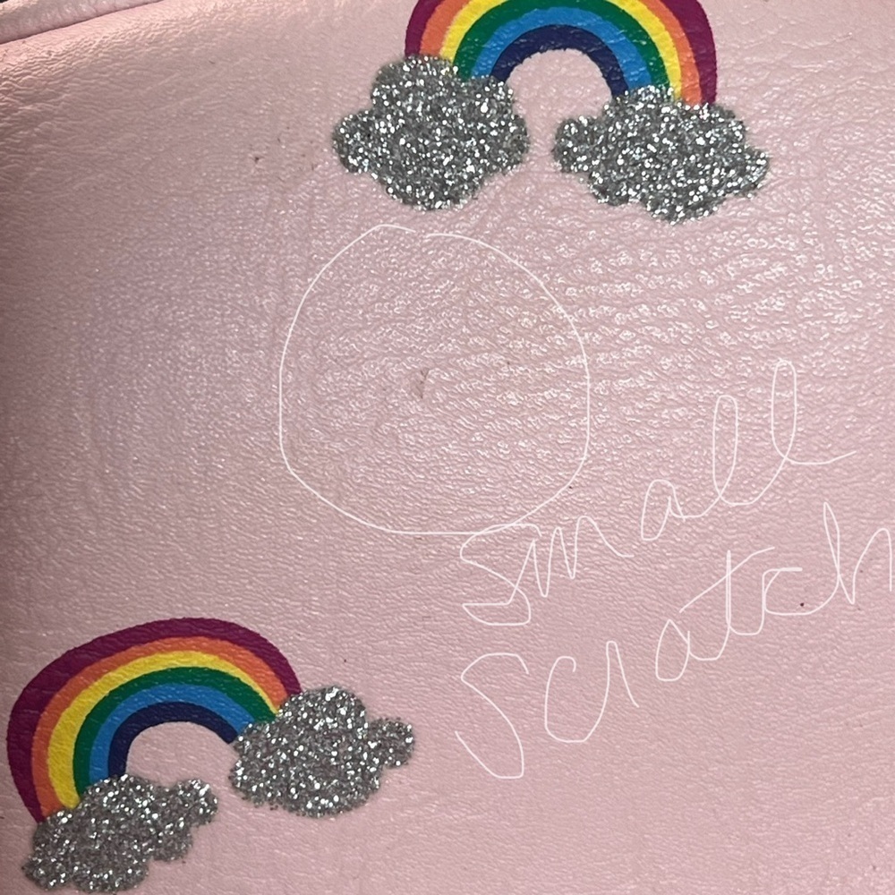 Miss Gwen's OMG Accessories Rainbow Backpack  Pink - Picture 12 of 12